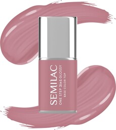 SEMILAC One Step Glossy 3in1 Lakier hybrydowy