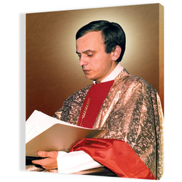 Obraz religijny na płótnie Błogosławiony Ksiądz Jerzy Popiełuszko
