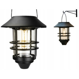 Lampa Ozdobna Elewacyjna Solarna Kaganek Do Ogrodu Taras