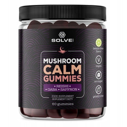Mushroom Calm Gummies : Żelki z GABA Reishi