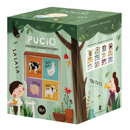 Pucio Sorter Logopedyczny Drewniana Zabawka z Serii Pucio