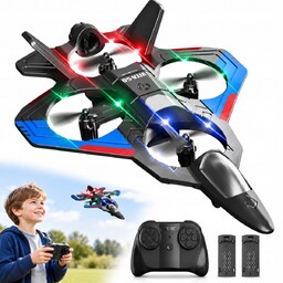 Dron Myśliwiec Rc Led Pilot Samolot Zdalnie Sterowany