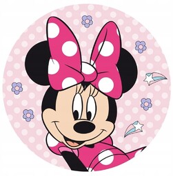 MYSZKA MINNIE PODUSZKA KSZTAŁTKA MASKOTKA RÓŻOWA