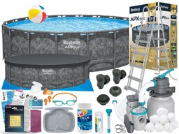 Basen Bestway 549x132 Ogrodowy Stelażowy 561KC 18w1