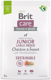 Brit care dog sustainable junior large breed chicken