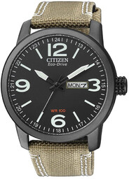 Zegarek CITIZEN BM8476-23E. SOLAR QUARTZ, Kolor czarny. Mężczyzna.