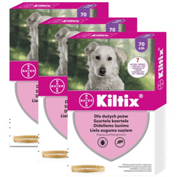 KILTIX obroża duża 70 cm x 3