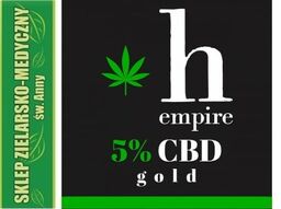 Hempire OLEJEK KONOPNY CBD 5% GOLD 10ml Certyfikowany