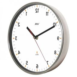 Anty-zegar chromowany lustrzany 30cm