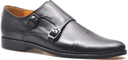 Monki Pantofle Pan 1040/2 Czarne lico