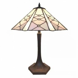 Lampa Stołowa Tiffany Stożek A Clayre & Eef
