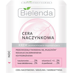 BIELENDA_Cera Naczynkowa krem wzmacniająco-regenerujący na noc 50ml