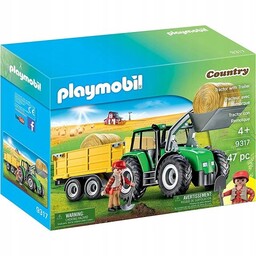Playmobil Traktor z przyczepą 9317