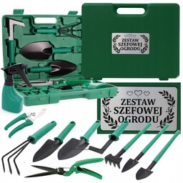 dla Babci Duży Zestaw Narzędzi Ogrodowych Walizka