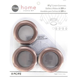 Dritz Plastikowe przelotki do zasłon o średnicy wewnętrznej