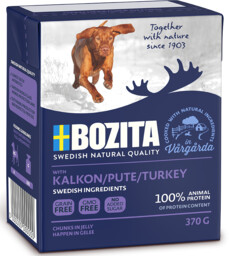 Bozita Dog: Indyk w galarecie 6x370g