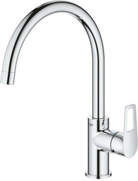 GROHE 31368001 BauLoop Jednouchwytowa bateria zlewozmywakowa, DN 15