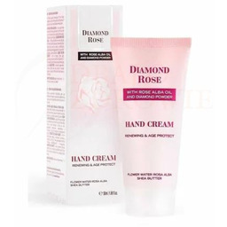 Różany Krem do Rąk Regenerująco - Ochronny, Diamond