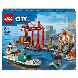 Lego City Nadmorski port ze statkiem towarowym 60422
