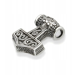 Zawieszka srebrna pr. 925 Młot Thora Mjolnir