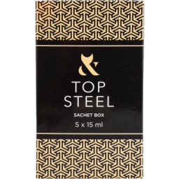F.O.X Top Hybrydowy Steel No Wipe UV, 5x15ml