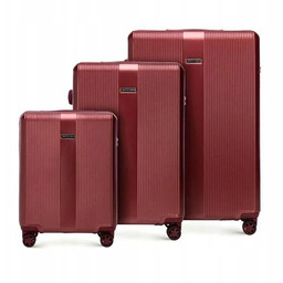 Zestaw walizek Wittchen 56-3P-90S-35 z polikarbonu 35L/58L/91L