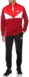 Komplet dresowy bluza spodnie Puma Colorblock r.M
