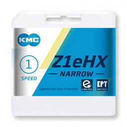 Łańcuch KMC Z1eHX EPT Narrow 128 ogniw 1-rzędowy
