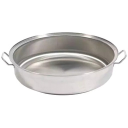 AMBITION Garnek ze stali nierdzewnej niski, satynowany, poj.