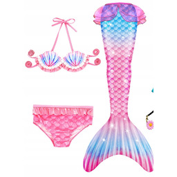 Ariel Kąpielowy Strój Syreni Ogon Syreny Syrenka