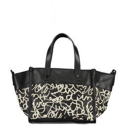 CZARNA TORBA DAMSKA DESIGUAL