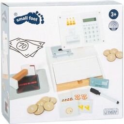 SMALL FOOT Zabawka kasa sklepowa z kalkulatorem 12249