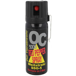 Gaz pieprzowy KKS OC 5000 Gel 50ml dysza