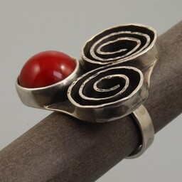 Pakamera Pierścień z koralem