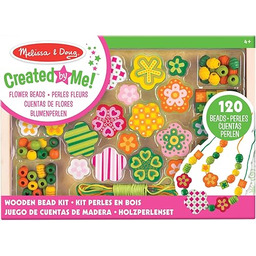 Melissa & Doug 14178 Zestaw koralików Flower Power