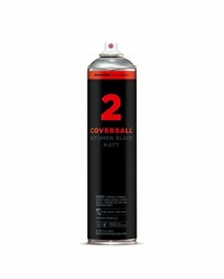 MOLOTOW COVERSALL 2 Farba bitumiczna matowa czerń 600ml