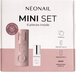 NEONAIL Zestaw do manicure hybrydowego + mini lampa