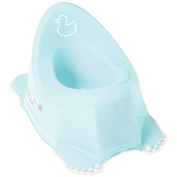Tega Baby, Nocnik antypoślizgowy z pozytywką, Kaczka, Jasnoniebieski