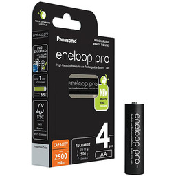 Panasonic Akumulator Eneloop Pro AA (LR6) 2500mAh /4szt