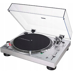 Gramofon Audio-Technica AT-LP120X-USB srebrny