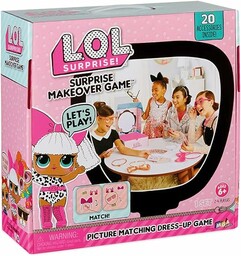 Grandi Giochi LLA02000, LOL Surprise Makeover Game, wielokolorowa