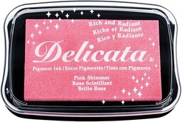 Rayher 29187258 Delicata metaliczna poduszka do stempli, błyszcząca,