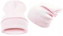 Czapka BEANIE SMERFETKA zimowa KRASNAL DWUWARSTWOW