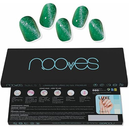 Nooves Folia żelowa do paznokci Cat Eye Green