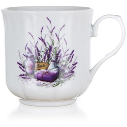 Banquet Kubek ceramiczny MAXI LAVENDER 560 ml