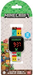 KIDS EUROSWAN Zegarek Minecraft z kalendarzem MIN4272