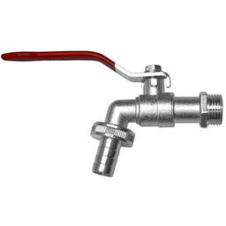 Kran kulowy ogrodowy ocynkowany 3/4" GZ 1"