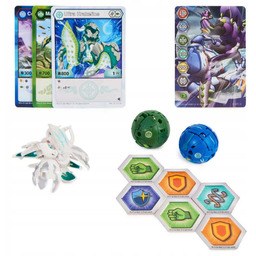Bakugan zestaw startowy 3 sztuki bakugan Krakelious Ultra