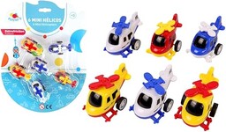 FLYPOP''S - 6 Mini Helikopterów Ratunkowych - Mini