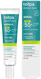 Tołpa Dermo Face Sebio SPF 50+, krem CC